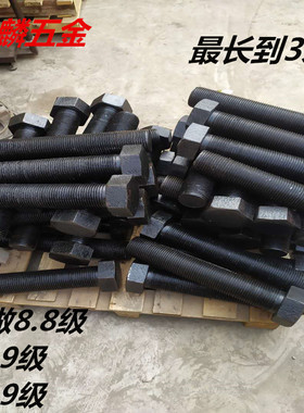 特大8.8级特大外六角螺栓M45M48M52M56M64M68M72M80M100M120