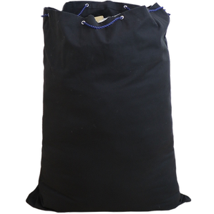 加厚帆布束口集包袋物流快递中转袋打包分拣袋双抽绳麻袋包裹收纳