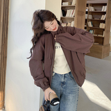秋款复古咖不挑人减龄显白外套8802-P145-K208，女装短外套，2C207