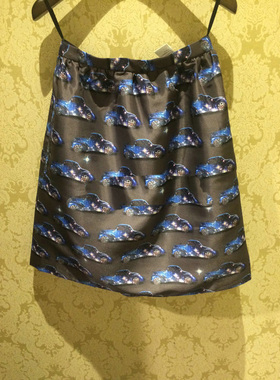 DZ2015夏装新款专柜同款气质印花半身裙短裙252S205