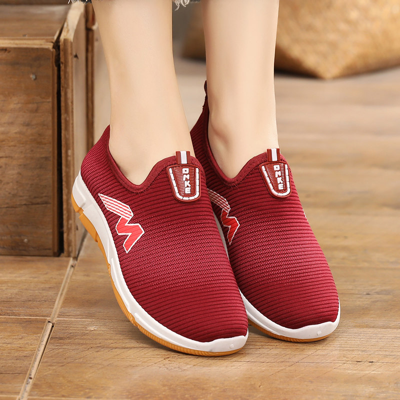 老北京布鞋女士单鞋 透气防滑牛筋底运动休闲鞋韩版一脚蹬懒人鞋|msdalam kategori Kasut wanita, kasut rendah - dari Buy2taobao.com untuk memberikan perkhidmatan ejen Taobao profesional membeli