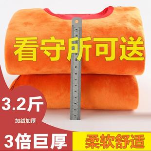 看守所衣服冬季男士巨厚睡衣保暖内衣套装囚犯劳改犯过安检专用品