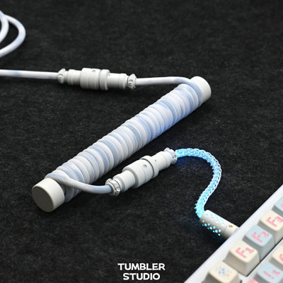 TumblerRGB三段式航插键盘线