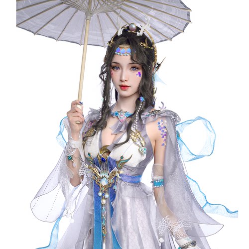 优派瑞剑网3承霁伞娘cos服征集