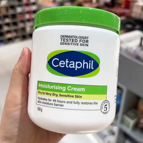 【保税区】澳版加拿大Cetaphil丝塔芙舒润保湿霜大白罐滋润556g