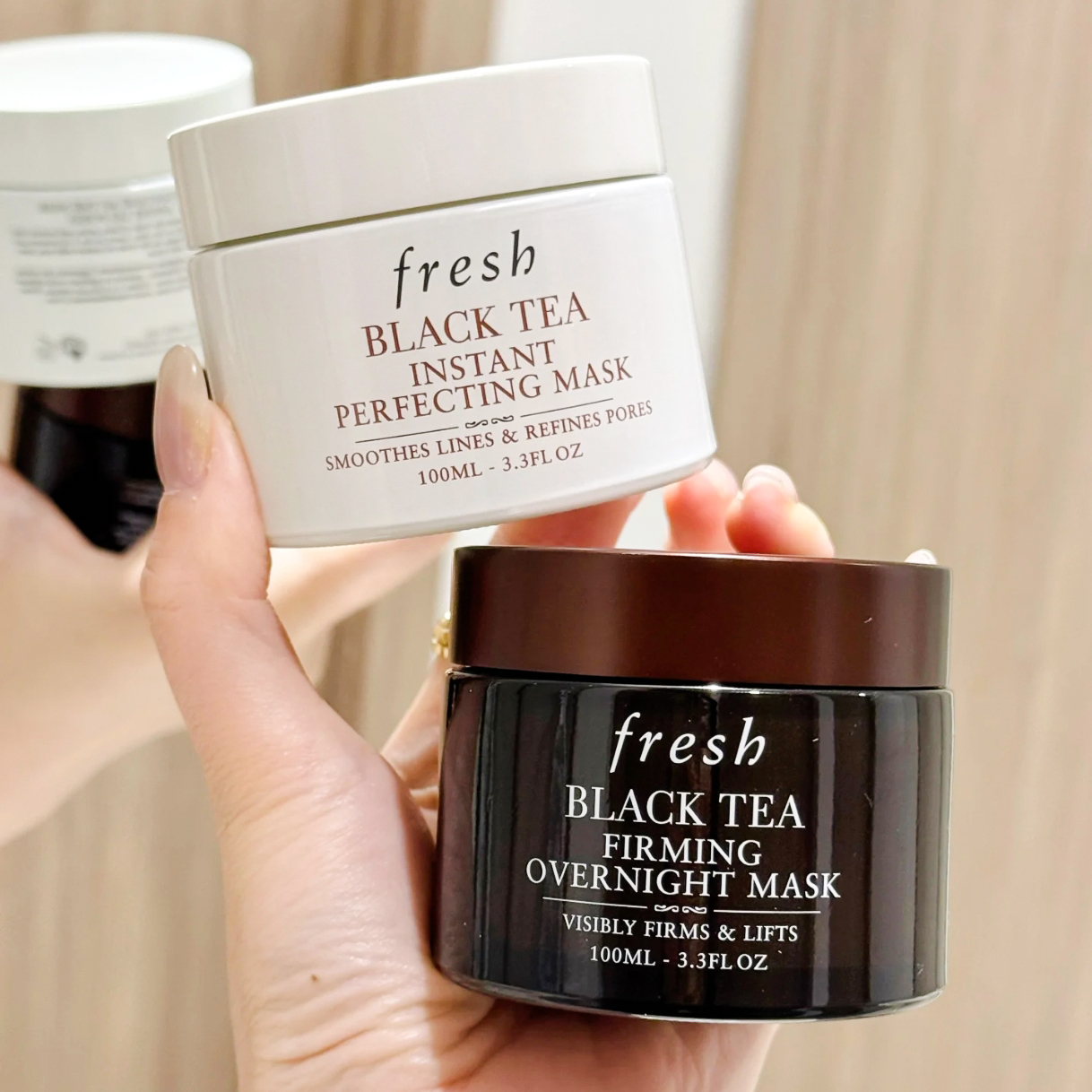 【百亿】Fresh馥蕾诗黑白罐面膜套(黑100ml+白100ml）