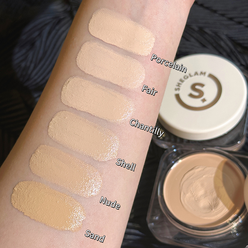 【保税直发】SHEGLAM高遮瑕粉底膏粉霜轻薄不卡粉持久控油抗氧化