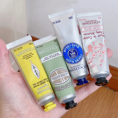 【保税区】法国欧舒丹护手霜乳木果樱花玫瑰橙花马鞭草杏仁30ml