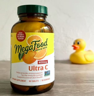 MegaFood Ultra维生素C免疫Immune支持抵抗力VC400mg