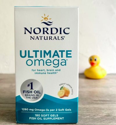 Nordic  Naturals Ultimate Omega3深海鱼油胶囊180粒欧米伽28.03