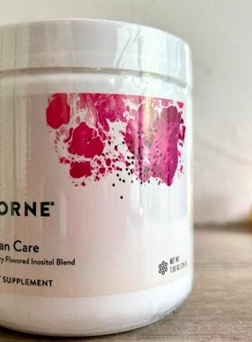 Thorne卵巢护理Ovarian Care肌醇辅酶Q10甲基叶酸粉女性214g27.04