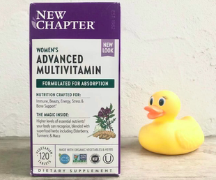 New Chapter新章women女性advanced复合综合维生素每天2粒120粒装