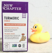 28.01 每天一粒 New Chapter新章姜黄Turmeric浓缩提取物120粒装