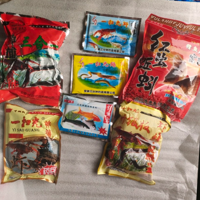立新引鱼宝三分钟鱼饵香精一扫光饲料鱼食渔笼饵虾笼饵料黄鳝泥鳅