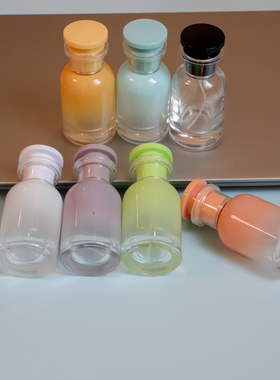 宇兮YUXI 30ML糖果色高级香水瓶精致香水分装瓶喷雾瓶玻璃空瓶