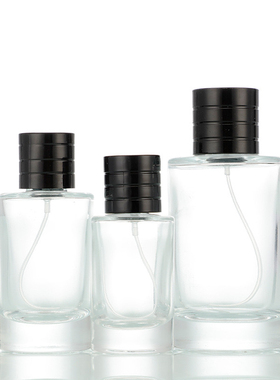 宇兮YUXI 透明玻璃香水瓶分装瓶小样瓶空瓶子高级感玻璃瓶