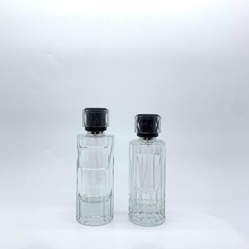 宇兮YUXI 100ml卡口细雾喷雾瓶厚底瓶子旅行便携透明玻璃香水空瓶