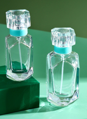 宇兮YUXI 新款喷雾瓶30ml透明香水瓶高颜值50ml卡口按压分装瓶