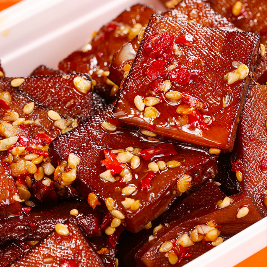 思乡山鲜拌豆干湖南特产香辣香干正宗平江酱干休闲零食解馋小吃