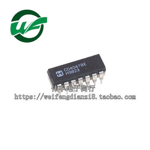 原装进口CD4047BEDIP16全新