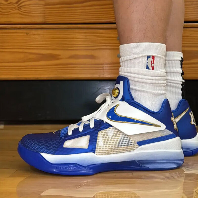 NIKE/耐克男鞋Zoom KD 4杜兰特4代低帮耐磨运动篮球鞋 FZ3540-400