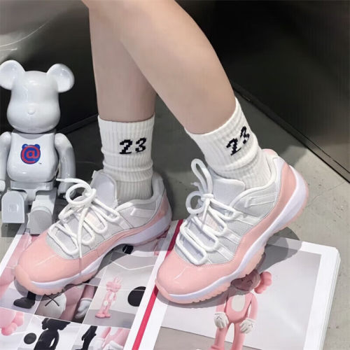 NIKE/耐克女鞋Air Jordan 11 AJ11 低帮舒适运动篮球鞋AH7860-160