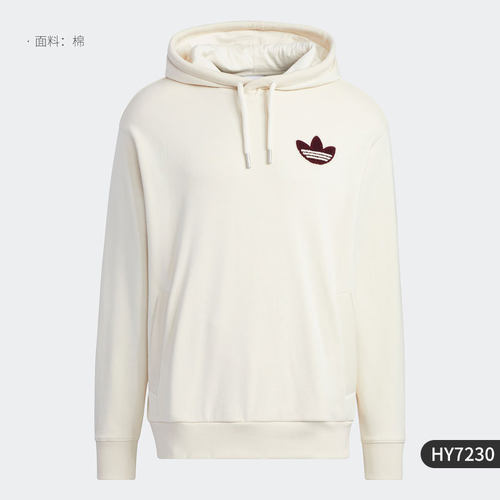阿迪达斯三叶草男连帽套头衫运动卫衣GN3554 HY7230 IX0346