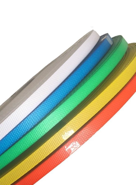 PP打包带手工彩色透明包装带包包塑料带学生编织带条材料菜篮子框