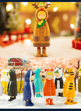 正版 SOSIM WORLD羞羞世界盲盒第一弹 可爱动物宅趣生活潮玩礼物