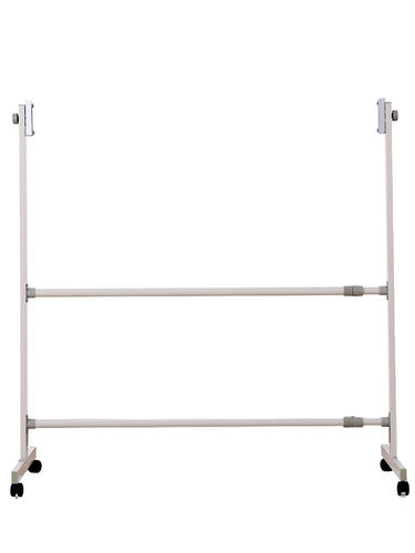 齐富60cm-100cm双杆可伸缩白板