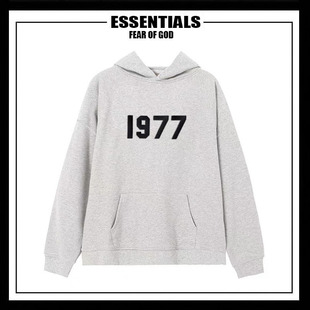 FOG复线ESSENTIALS秋冬1977连帽卫衣男士美式宽松帽衫潮牌情侣款