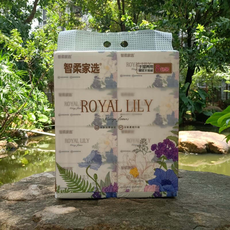 美斯洁智柔家选加厚大包纸巾