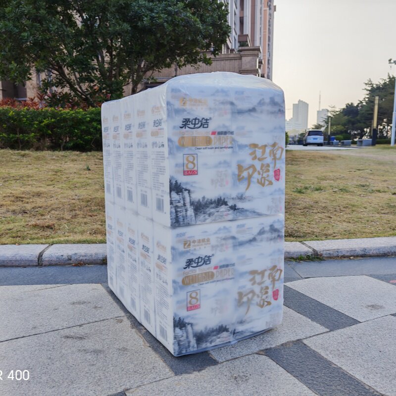 柔中洁江南印象抽纸80包餐巾纸