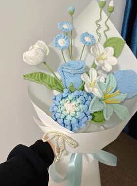 毕业花束仿真花订婚花束送丈母娘过年花束摆件求婚情人节生日高级