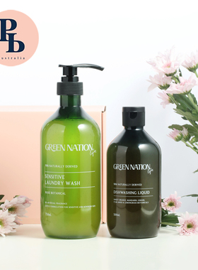 GNL婴幼儿洗碗液+低敏洗衣液植物萃取安全低泡无残留澳洲全进口