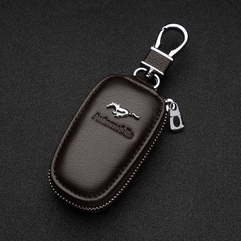福特运动款真皮保护套钥匙包