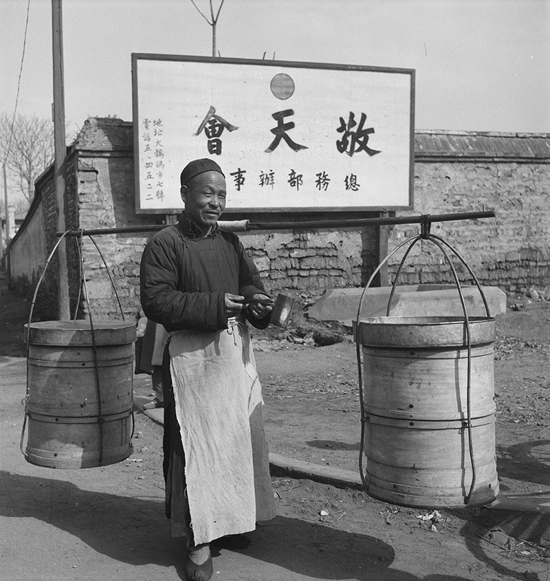 1933至1946年中国各行各业市井人物服饰生活黑白高清老照片