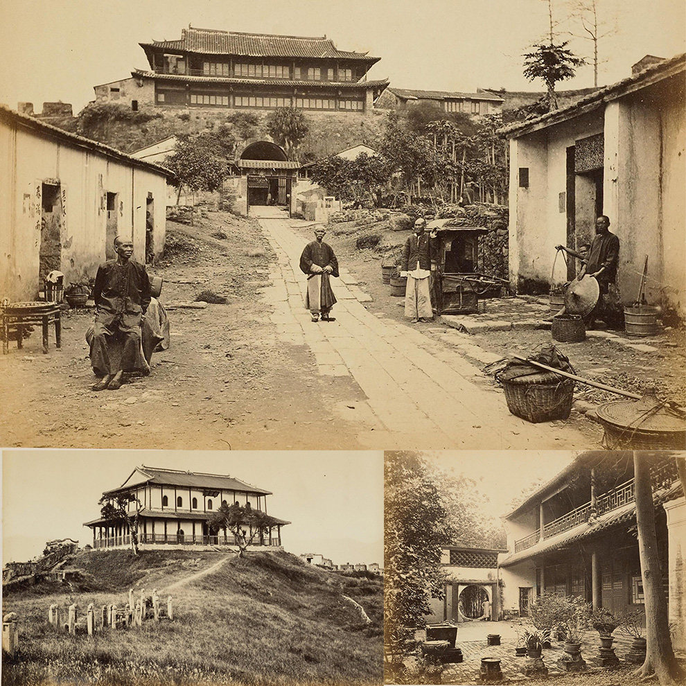 19世纪末广东香港澳门福建等地建筑风景人物老照片集一百五十五幅