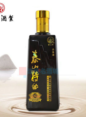 泰山特曲品鉴酒39.8度小窖佳酿10低度白酒 纯粮食酿造浓香型正品