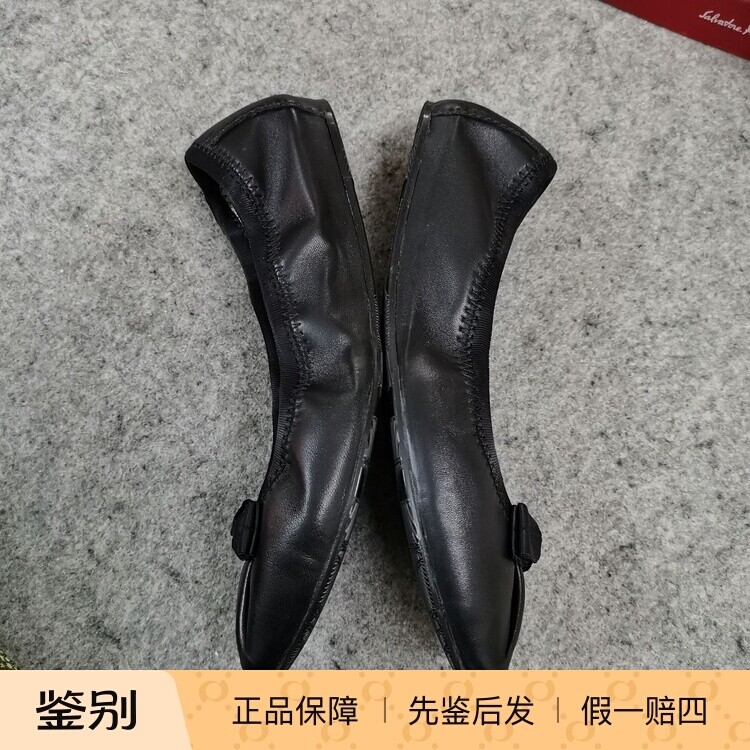 joy德国软皮蝴蝶结芭蕾平底鞋