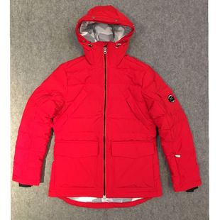 美国Lindeberg男连帽parka中长款保暖鹅绒羽绒大衣外套