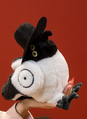 跨境新品kpop demon hunters plush猎魔女团游戏喜鹊毛绒玩偶公仔