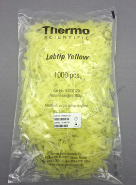 Thermo 200ul吸头 管嘴 1000根/包 Labtip 94300120 无DNA RNA