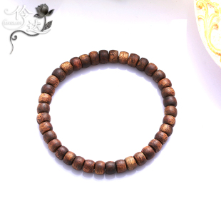 天然沉香木手串男女佛珠念珠手链文玩饰品