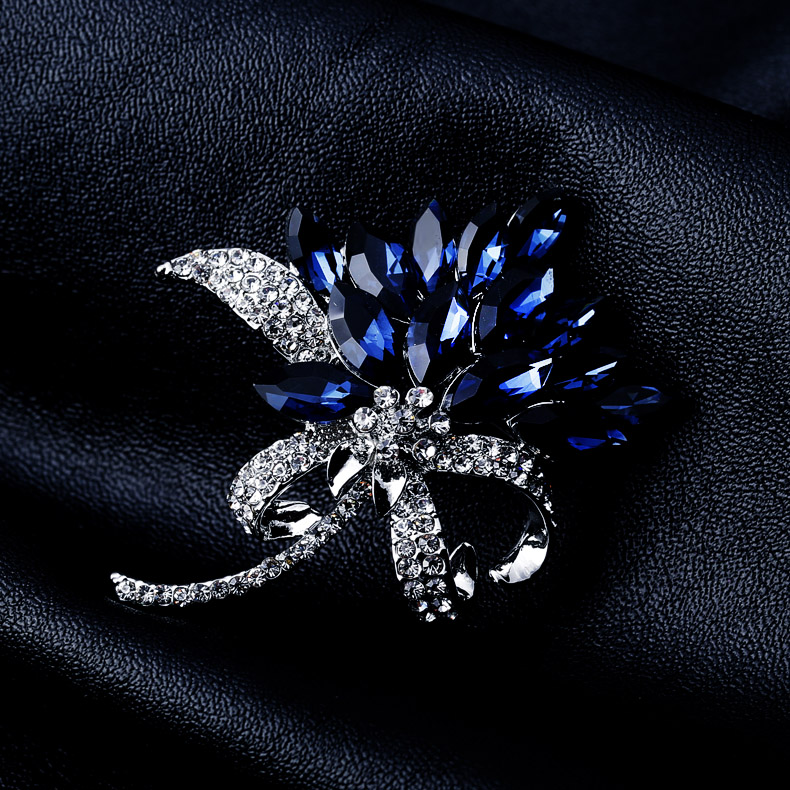 Broche femme LINGLADY en Zircon diamant - Ref 1170188 Image 5