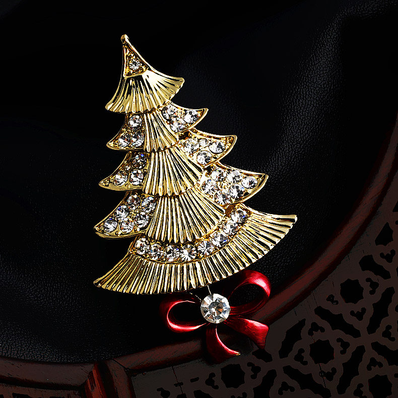 Broche femme LINGLADY en Zircon diamant - Ref 1179457 Image 5