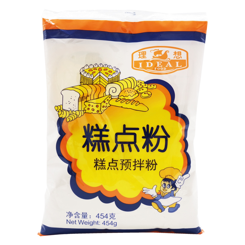 理想454g烘焙材料小麦面粉