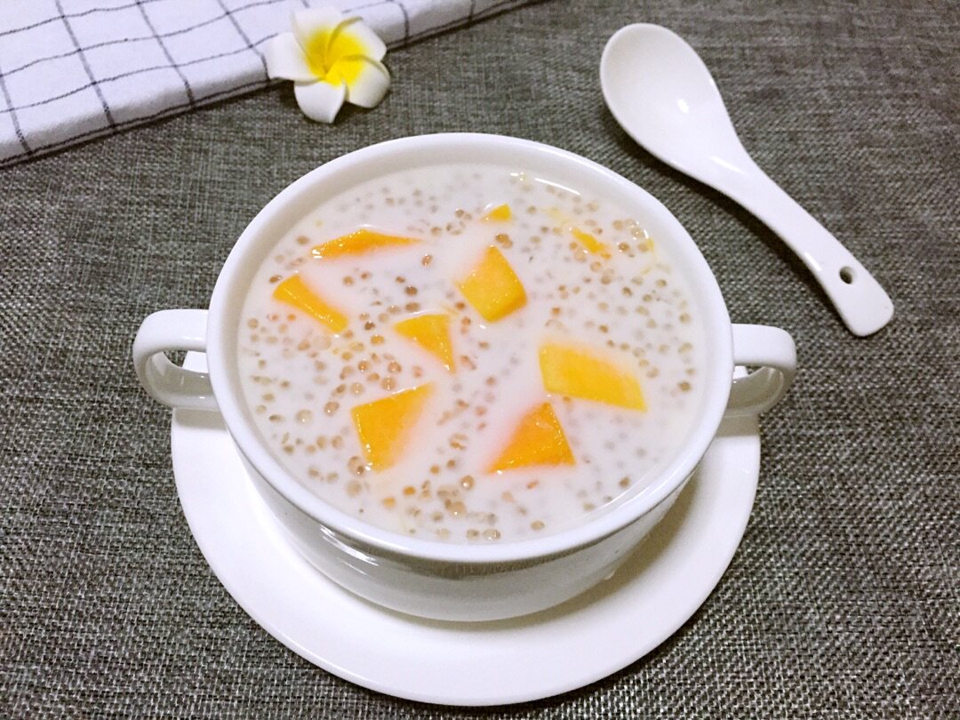 高达椰浆400ml 穗城西米150g diy椰汁西米露 杨枝甘露 甜品 糖水