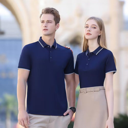 极速工衣装文化polo衫刺绣logo夏季工作服定 制t恤短袖翻领服