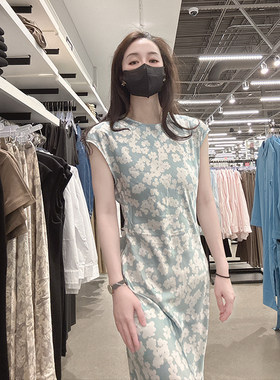 CK女士短袖凉爽连衣裙